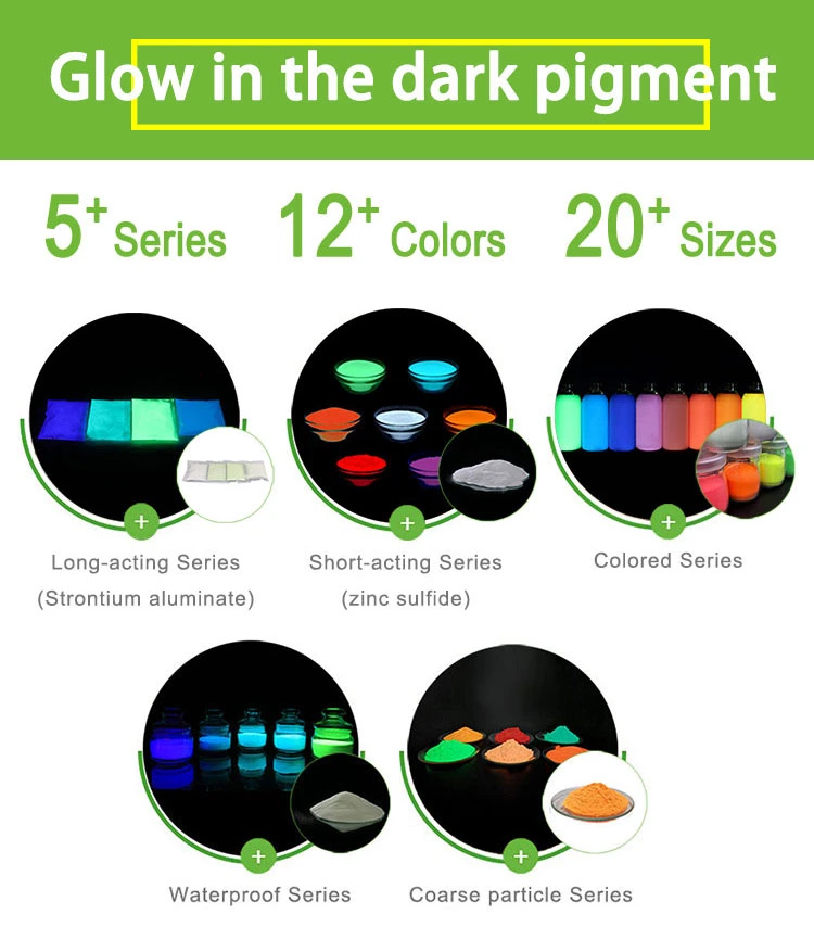 High Quality Glow in The Dark Pigment Powder